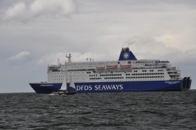 Princess Seaways with Upshot  infront.JPG